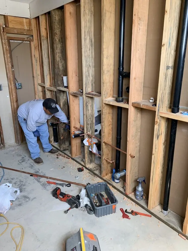 Commercial rough-in plumbing for Water Heater Replacement in Port Deposit